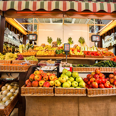 O consumo de frutas e hortaliças